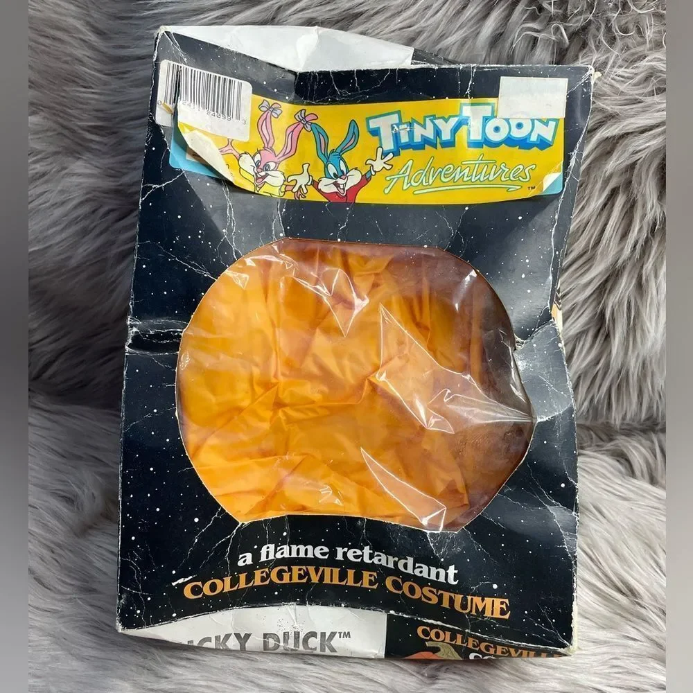 5 for $25🔥Tiny Toon VTG 90's Lucky‎ Duck Vinyl Costume- No Mask